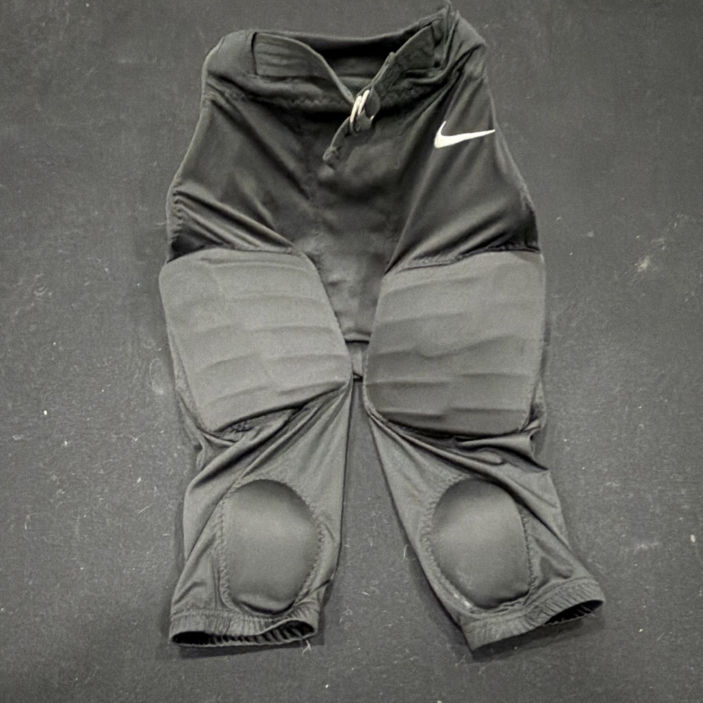 Nike Dri-FIT Football Thigh Knee Pads Black Large BOYS Protective Gear